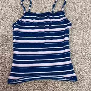Striped tank top